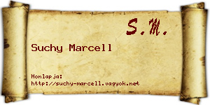 Suchy Marcell névjegykártya